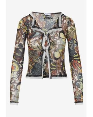 Jean Paul Gaultier The Butterfly Cardigan - Multicolor