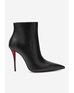 Christian Louboutin Miss Z 85 Pointed Ankle Boots - Black