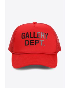 GALLERY DEPT. Logo Trucker Cap - Red