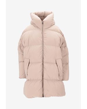 Lempelius Padded Zip-Up Jacket - Natural