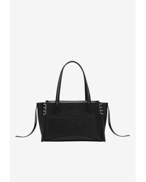 JW Anderson Elongated Loafer Cabas Bag - Black