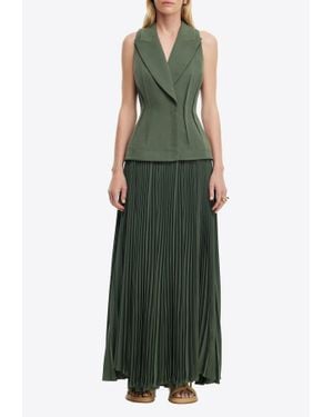 Acler Stinford Maxi Dress - Green