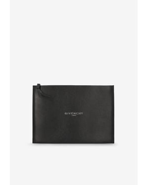 Givenchy Large Antigona Pouch Bag - Black