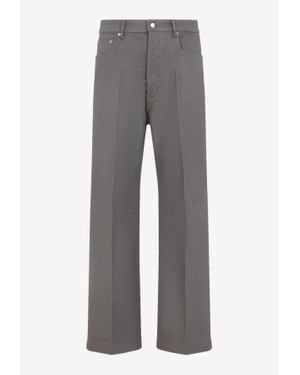 Rick Owens Geth Straight-Leg Jeans - Gray