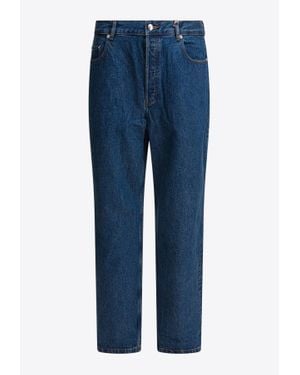 A.P.C. Aaron Straight-Leg Jeans - Blue