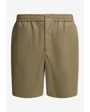 Ami Paris Ami De Coeur Casual Shorts - Green