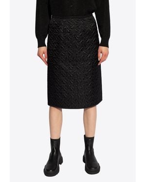 Moncler Midi Skirts - Black
