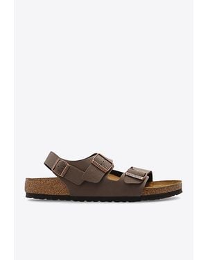 Birkenstock Milano Buckle Sandals - Brown