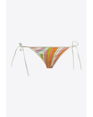 PUCCI Marmo Print Bikini Briefs - White