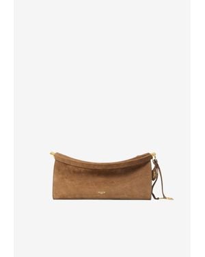 Alaïa Medium Le Click East-West Shoulder Bag - White