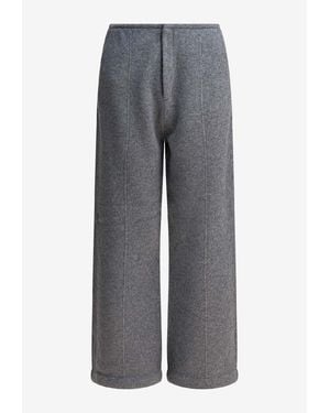 UMARMUNG Straight-Leg Tailored Pants - Gray
