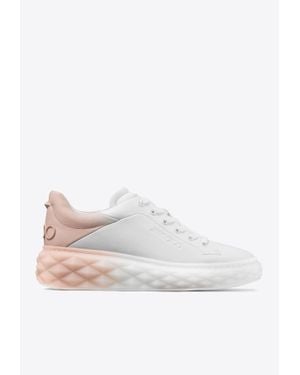 Jimmy Choo Diamond Maxi/F Ii Low-Top Trainers - White