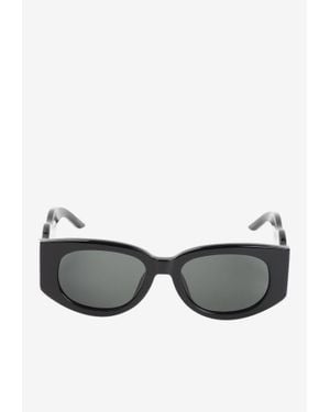 CASABLANCA Memphis Rectangular Sunglasses - Grey