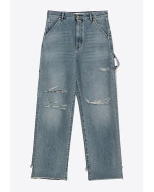 DARKPARK Washed Ripped Jeans - Blue