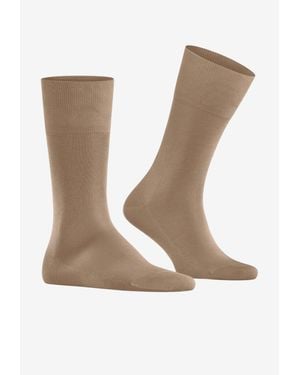 FALKE Tiago Sheer Shimmer Socks - White
