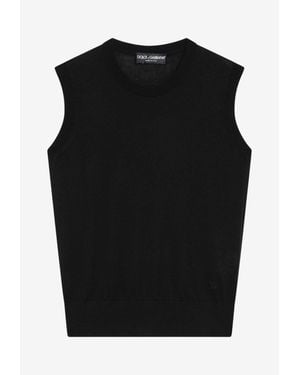 Dolce & Gabbana Classic Knit Top - Black