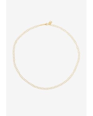 Dolce & Gabbana Twisted Chain Necklace - White