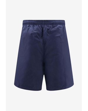 Ami Paris Ami De Coeur Board Shorts - Blue