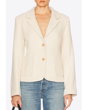 Skall Studio Claire Wool Blazer - White