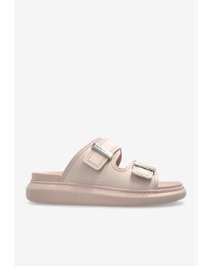 McQueen Hybrid Logo Sandals - Pink