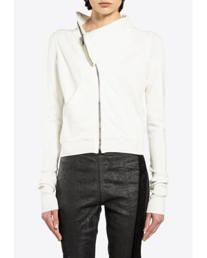 Rick Owens Mountain Zipped Jacket - White