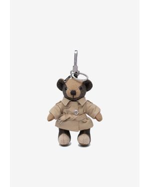 Burberry Thomas Bear Keyring - White