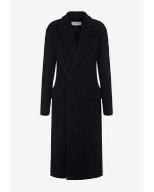 Phoebe Philo Classic Double-Breasted Coat - Black