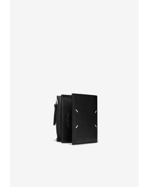 Maison Margiela Four Stitches Leather Wallet - White
