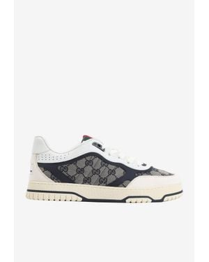Gucci Re-Web Low-Top Sneakers - White