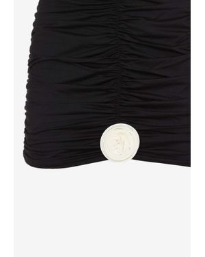 ミニスカート LA REVECHE Women Mini Skirts LILLIBET SKIRT BLACK IVORY Blac Lillibet Skirt Bouquet Black Ivory | La Revêche