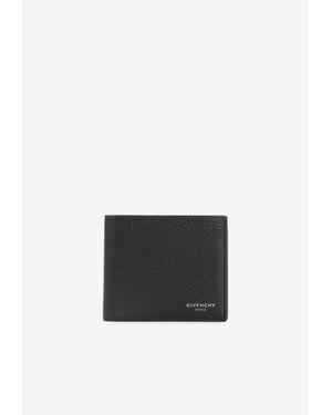 Givenchy Embossed Logo Bi-Fold Wallet - White