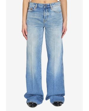 Gucci Essential Flare Jeans - Blue