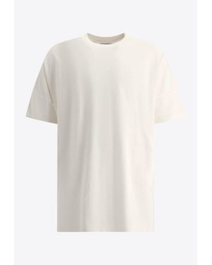 Nonnative Logo-Embroidered Crewneck T-Shirt - White