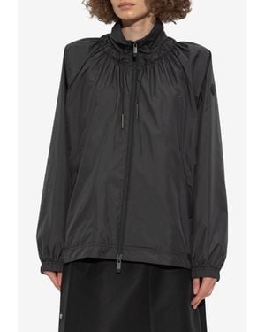 Moncler Valencay Zip-Up Jacket - Gray