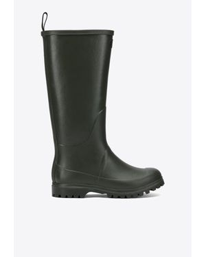 Superga 799 Knee-High Rain Boots - Green