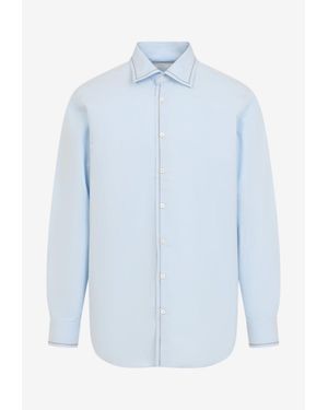 Prada Classic Buttoned Shirt - Blue