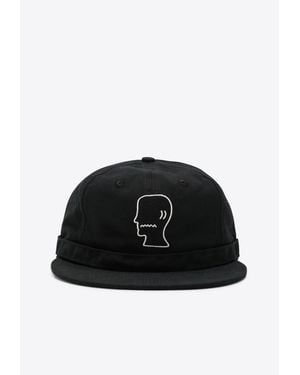 Brain Dead Logohead Baseball Cap - Black