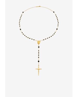 Dolce & Gabbana Rosary Necklace - Blue
