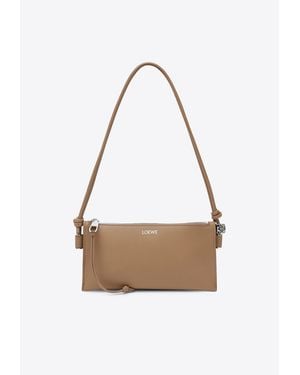 Loewe Joya Pouch Bag - White
