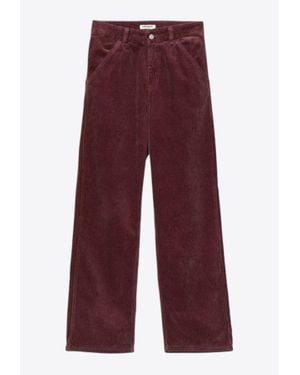Carhartt Simple Straight Corduroy Pants - Red