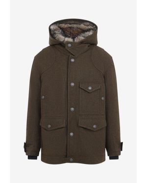 Moncler Cooper Padded Jacket - Brown