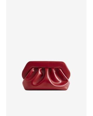 THEMOIRÈ Bios Vegan Leather Clutch Bag - Red