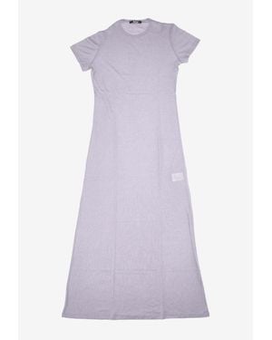 LA ROSE Jersey T-Shirt Dress - Purple