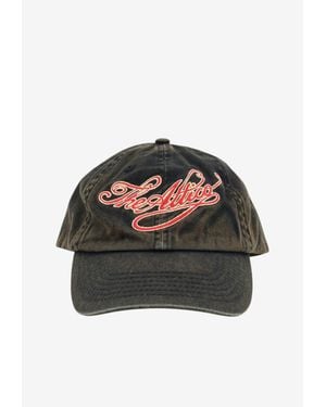 The Attico Logo Baseball Cap - Black