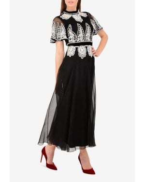 Temperley London Empire Evening Show Dress - Black