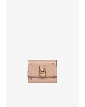 Chloé Mini Paddington Tri-Fold Wallet - White