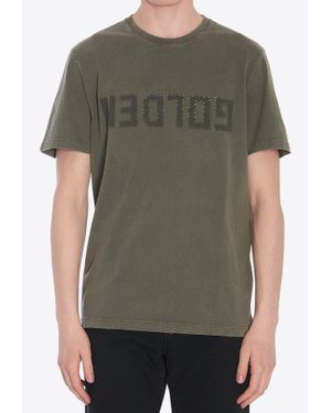 Golden Goose T-Shirts - Green