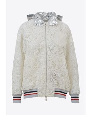 Moncler Gamme Rouge Macramé Jacket - Grey