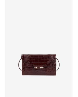Tom Ford Mini Clutch Bag - Purple