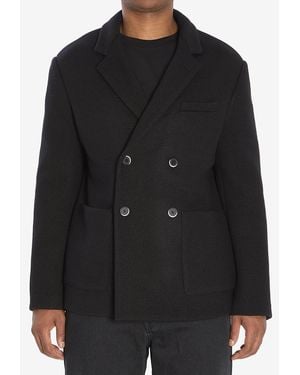 Barena Molena Lanoso Short Coat - Black